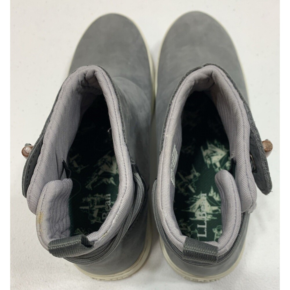 LL Bean Mountainside  Ankle Boots Womans 9.5 M Gray - Picture 7 of 10